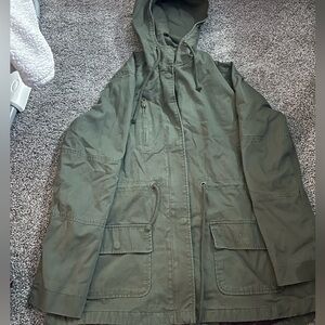 Women’s 2000’s Green Cargo Jacket